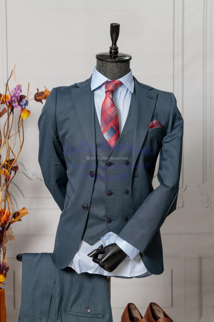 Wool Suit from Turkey, 3pcs. Suits Avenue.