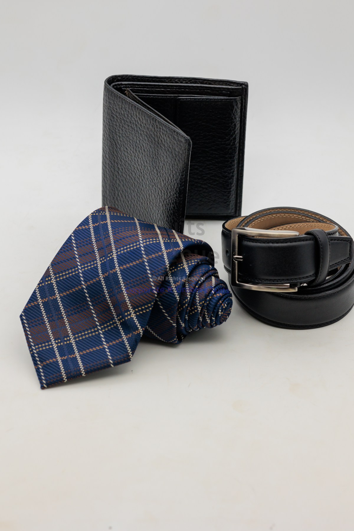 Tie Leather wallet and Belt Suits Avenue Kampala