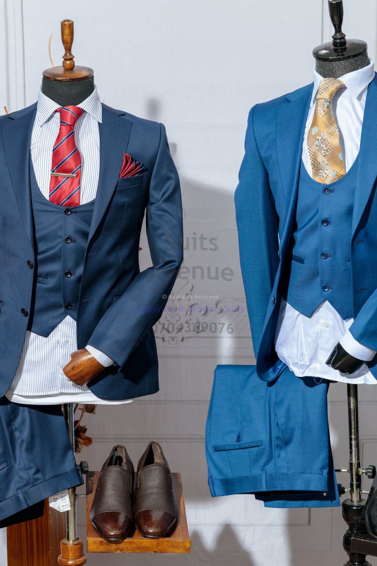 Why Choose a Navy Charcoal Wool Slim Fit Suit in Kampala?