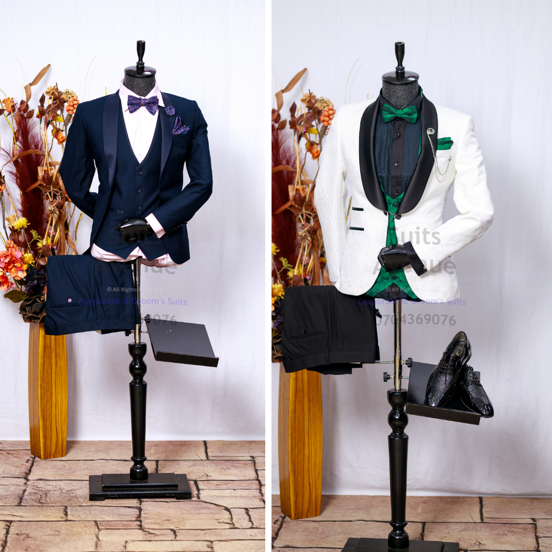 Three-Piece Wedding Suit Men: Kampala’s Style Secret