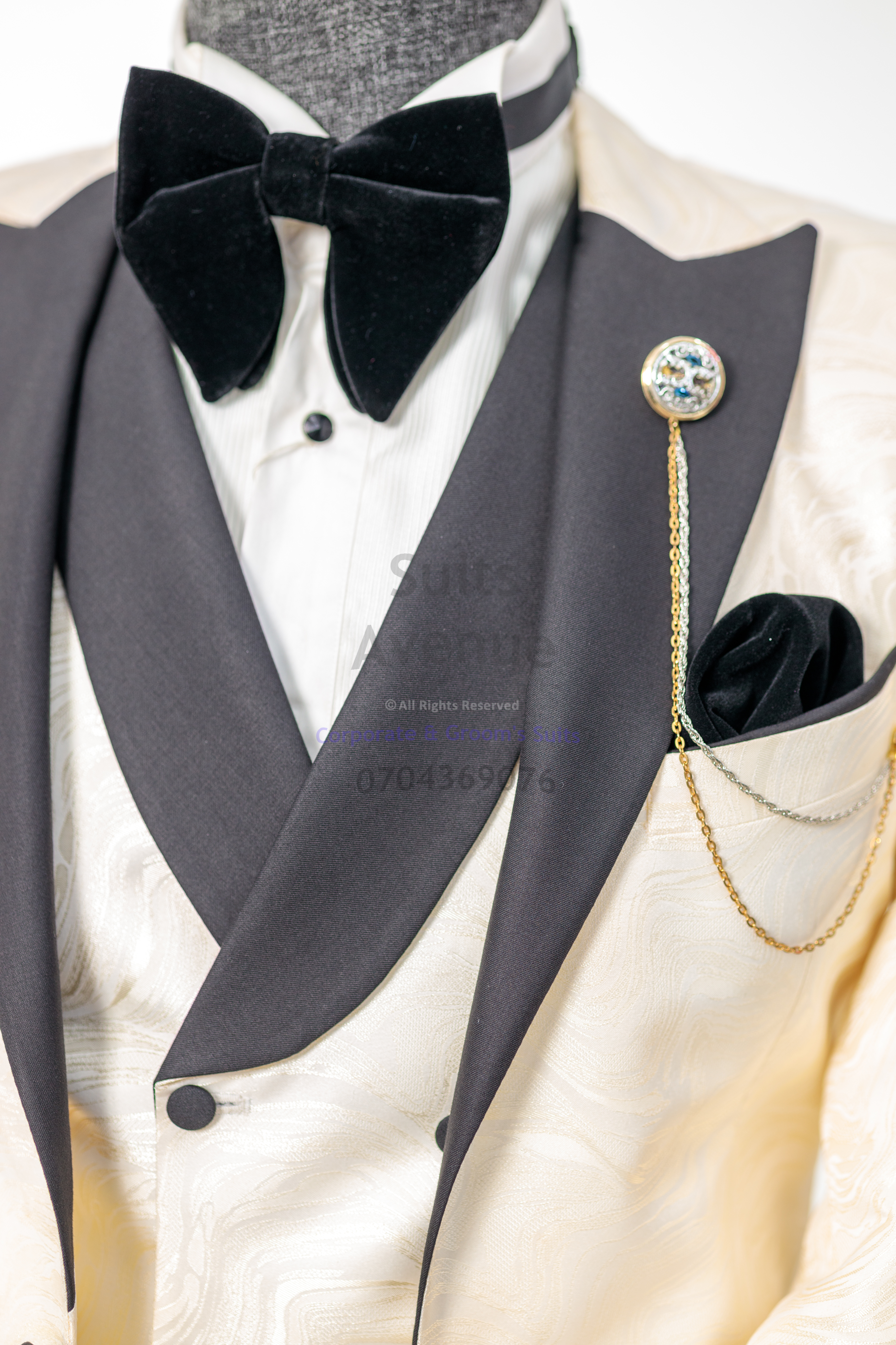 Three-Piece Wedding Suit Men: Kampala’s Style Secret — Part 2