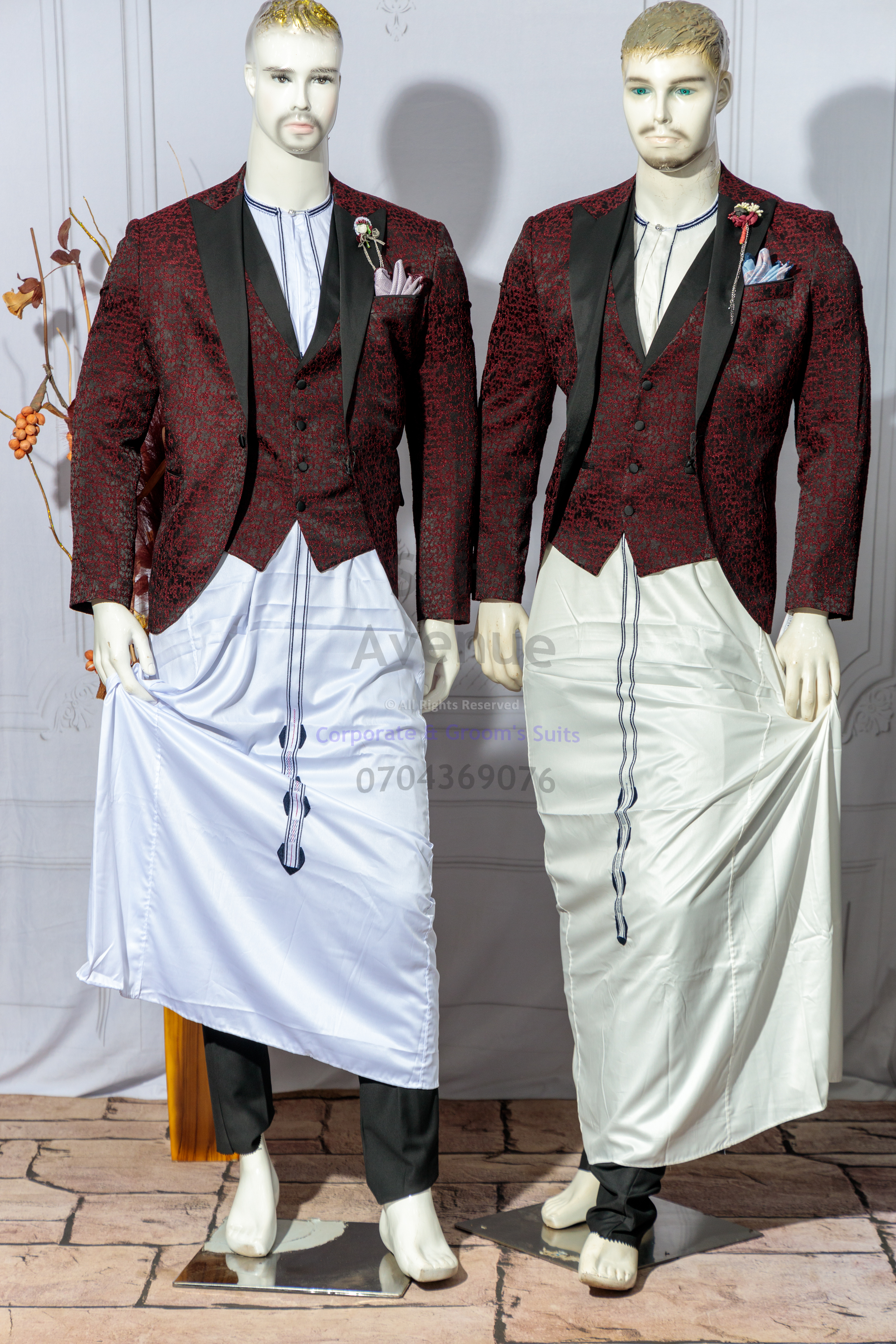Three-Piece Wedding Suit Men: Timeless Elegance in Kampala — Part 1