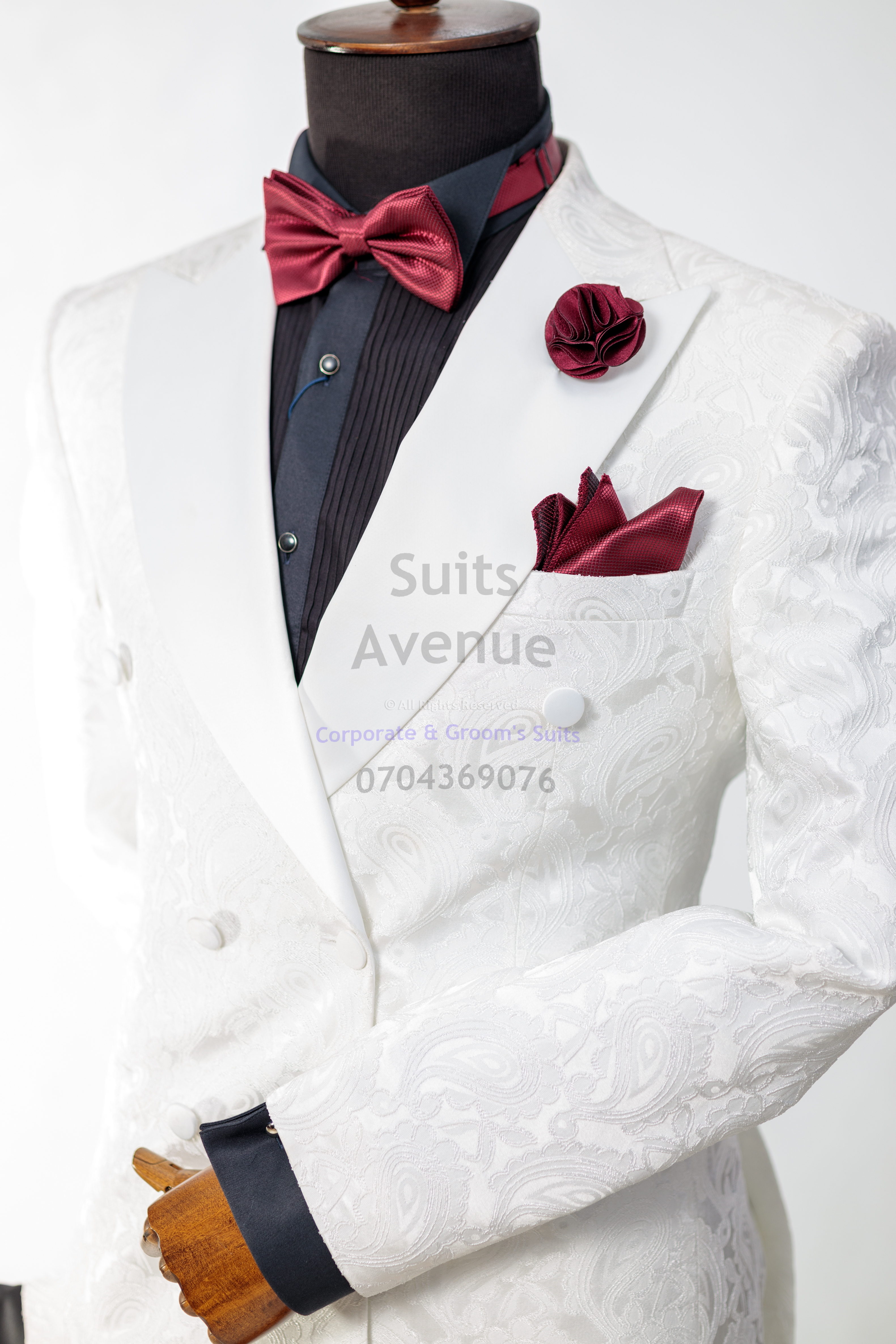 Three-Piece Wedding Suit Men: Timeless Elegance in Kampala — Part 2