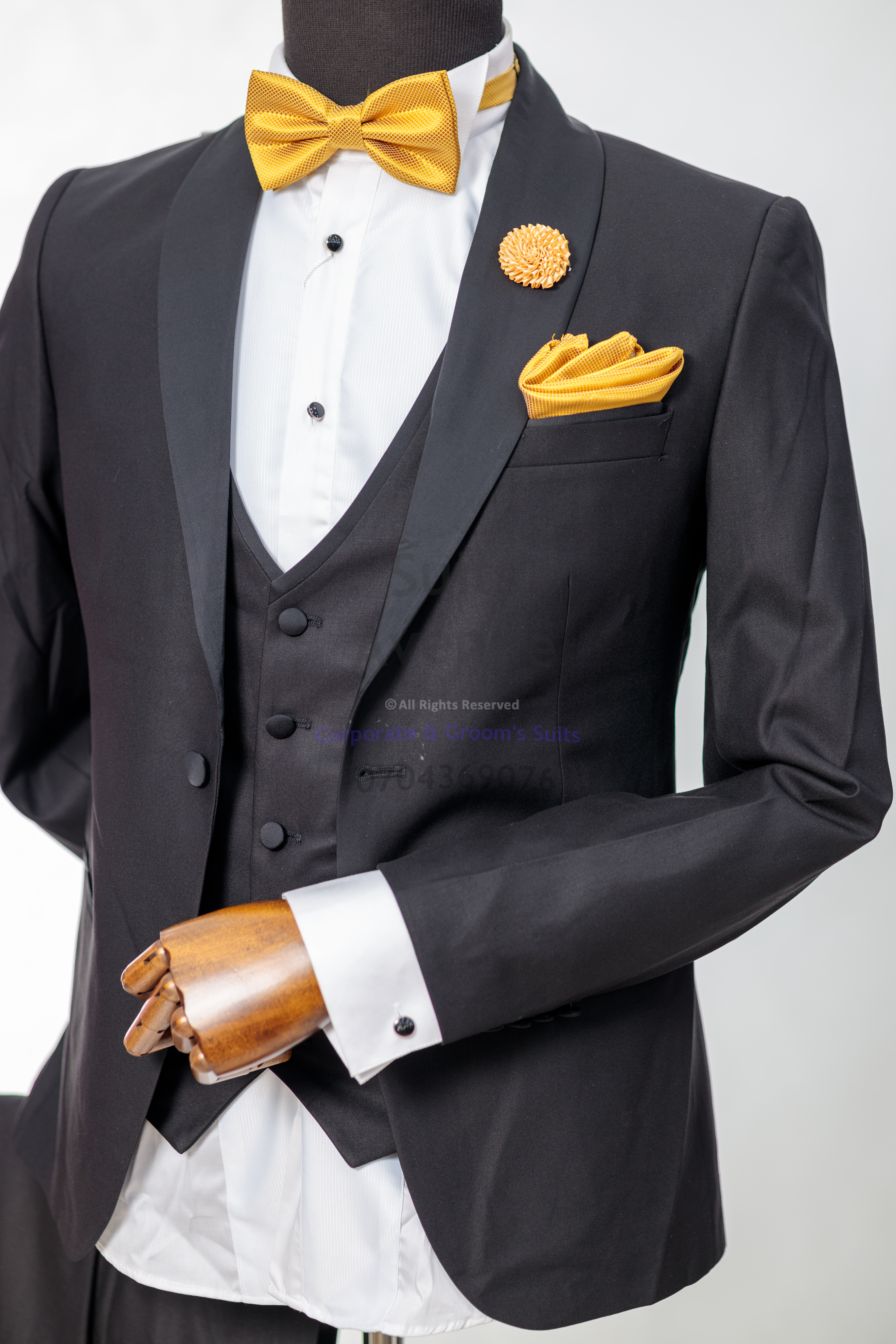 Three-Piece Wedding Suit Men: Timeless Elegance in Kampala — Part 3