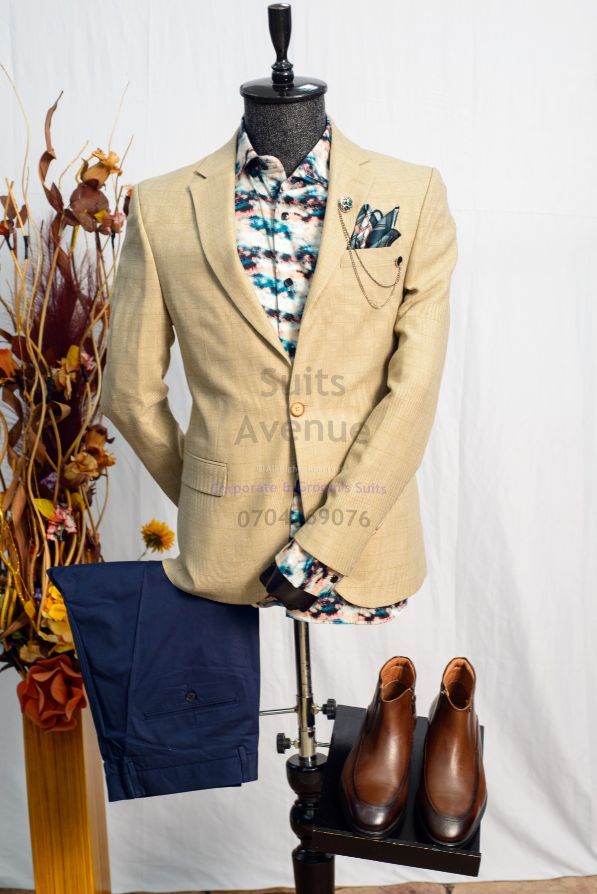 Stylish Blazer for Men: Kampala’s Wedding Suit Essential