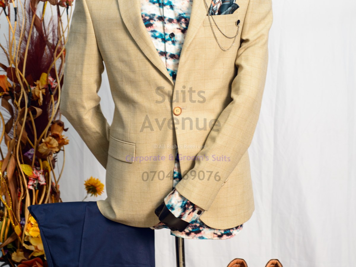 Stylish Blazer for Men: Kampala’s Wedding Suit Essential