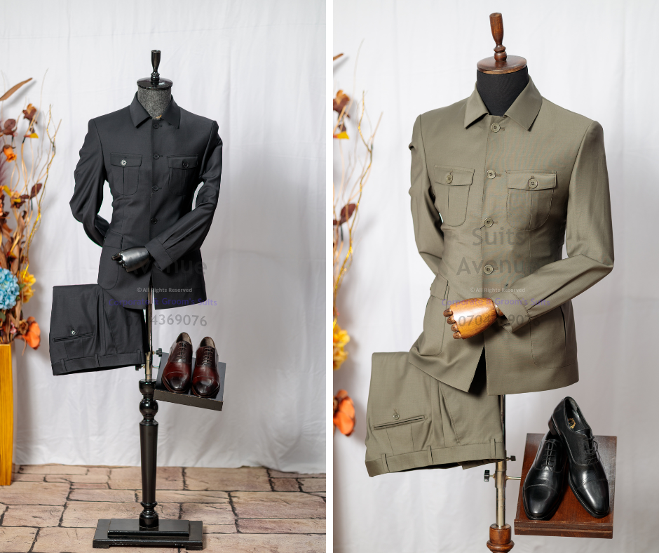 ## Quick checklist and how to use the 5-suit rule this week

### Quick checklist (keep it simple)
- Choose your five suits: navy, charcoal, mid-grey, dark brown/olive, blue-grey or subtle pinstripe
- Keep patterns minimal and colours controlled
- Build a small shirt set: white and light blue first
- Keep ties classic: navy, burgundy, green, brown
- Rotate suits so each one rests between wears
- Prioritise fit at the shoulders, chest, and trouser line

### Styling and formality tips for Kampala offices
Your workplace may shift between formal and business-casual depending on the day. Use this office dress code guide to match your five suits to the right level of formality for Kampala workplaces. https://suitsavenue.blog/kampala-office-dress-code-guide/

If you follow the checklist above, the 5-suit rule becomes easy: you look consistent, prepared, and professional without overthinking each morning.

Click the WhatsApp button to speak with Suits Avenue and get help choosing the right piece. — Part 3